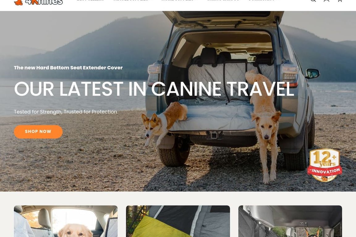 4knines.com homepage