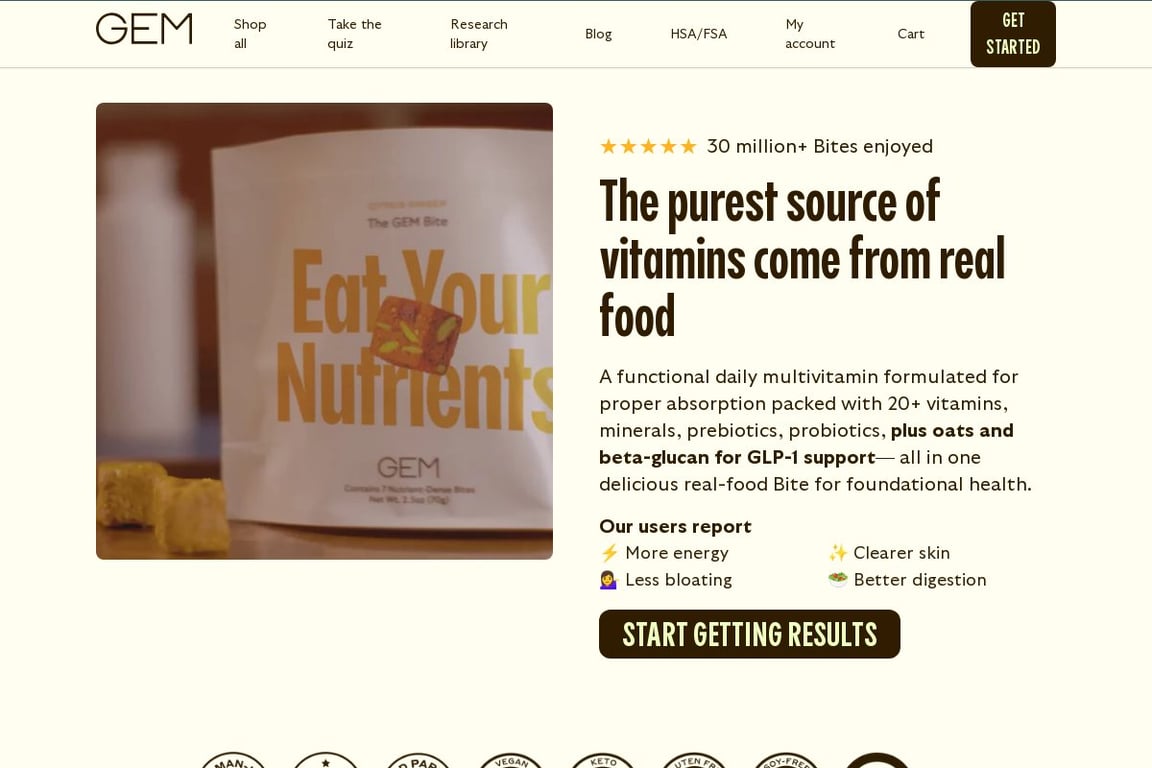 GEM homepage