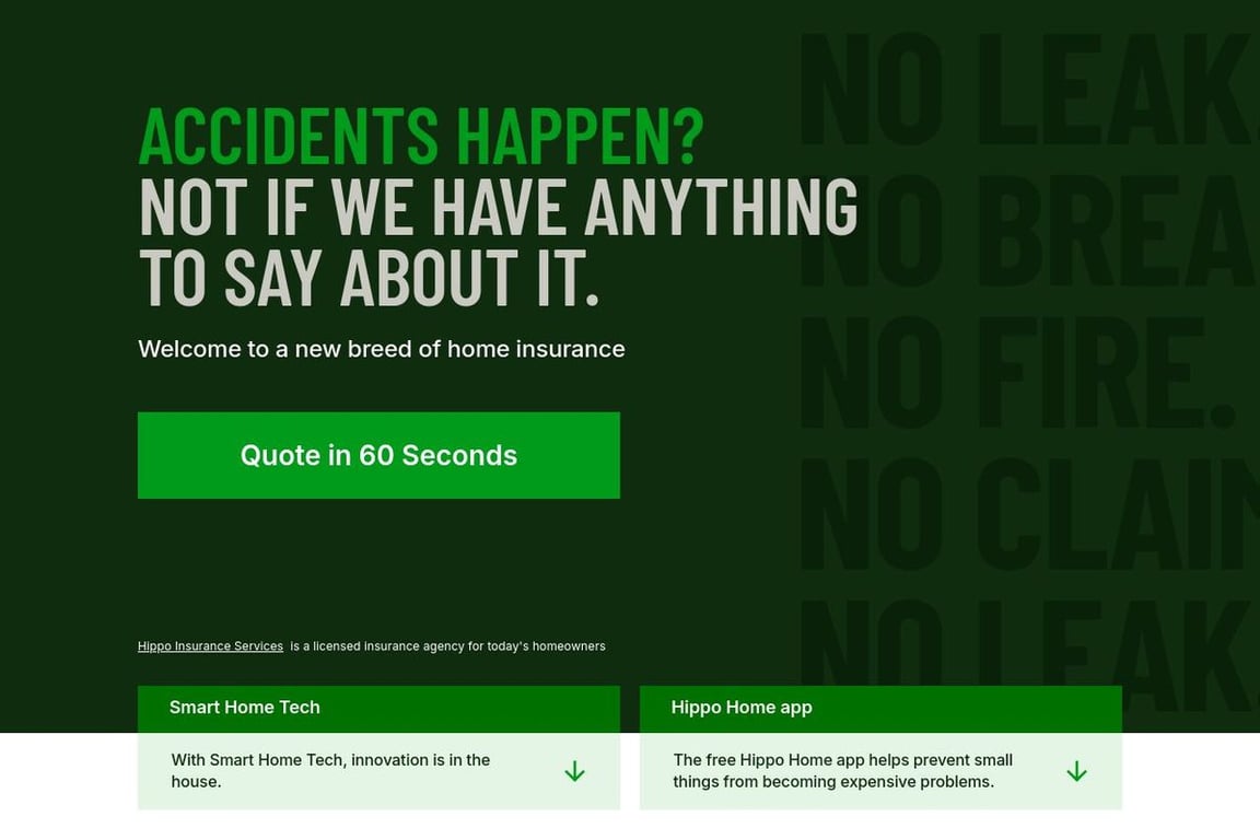 Hippo homepage