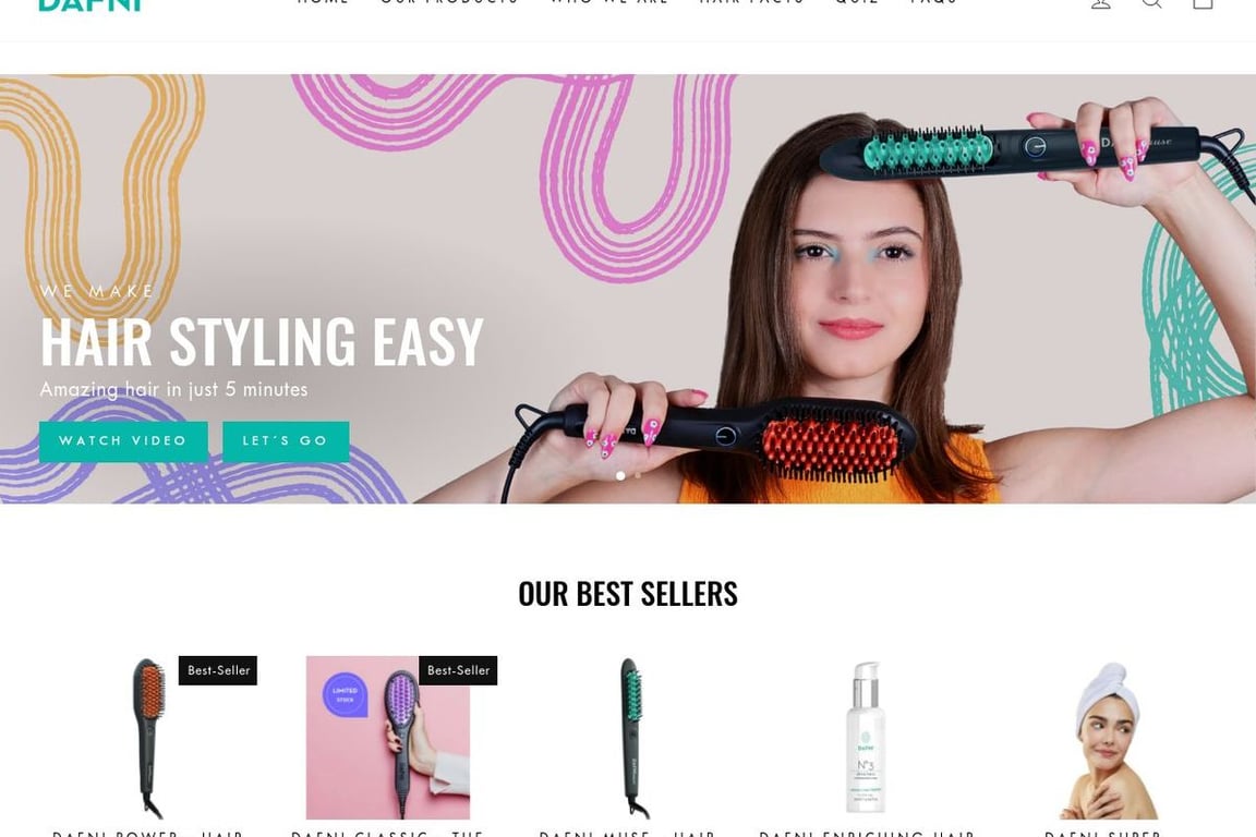 DAFNI homepage