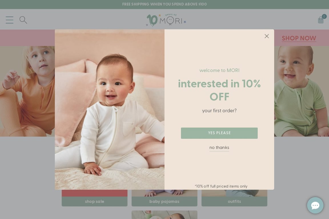 Mini Mori homepage