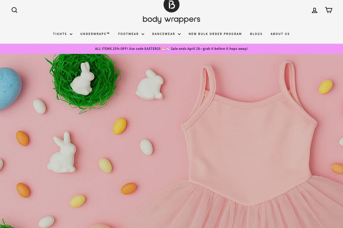 Body Wrappers homepage