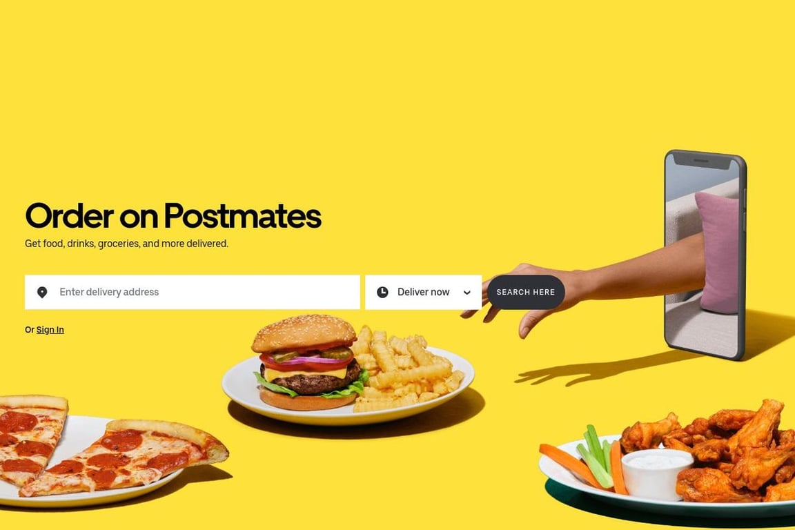 Postmates new year promo on sale