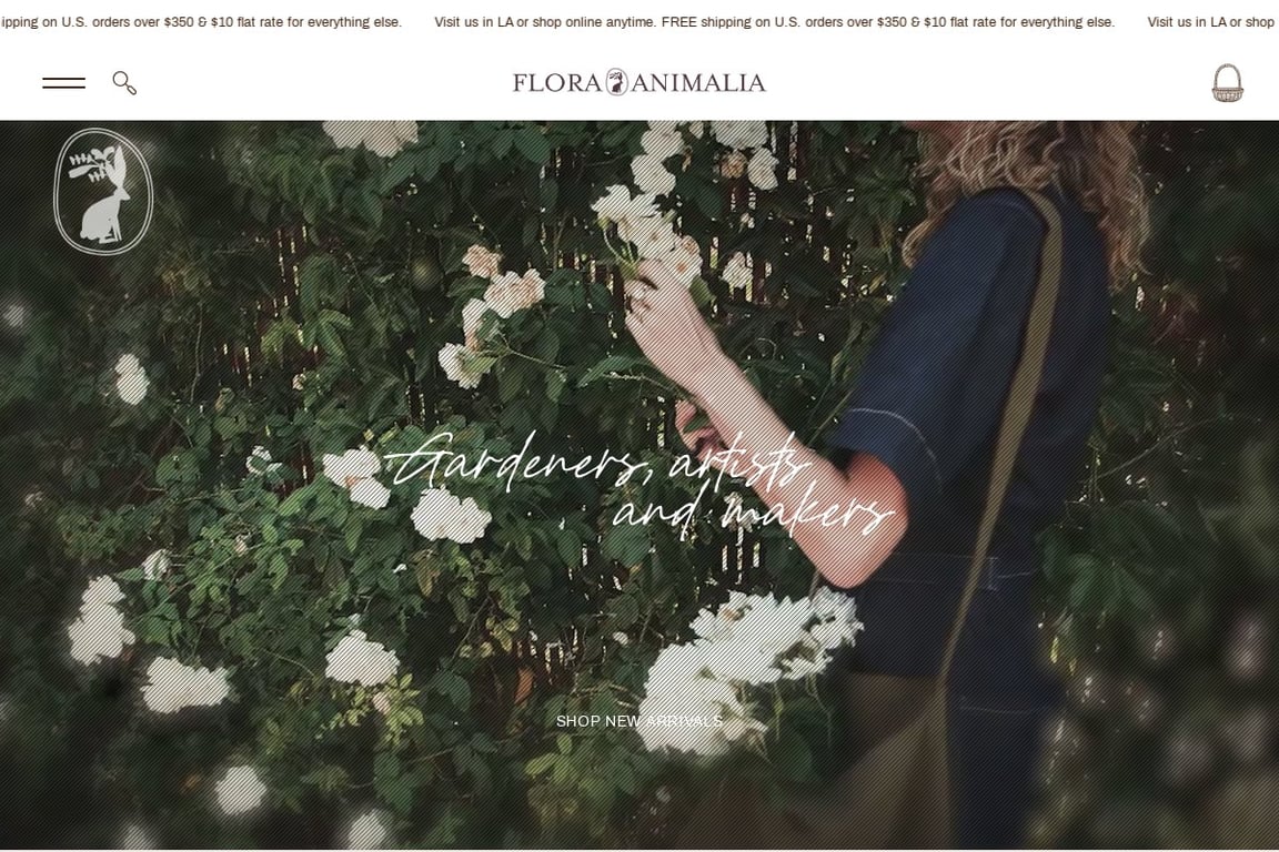 Flora Animalia homepage