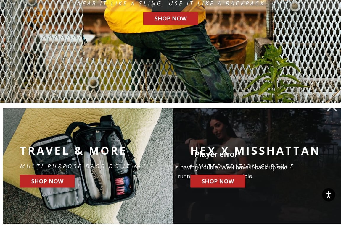 HEX homepage