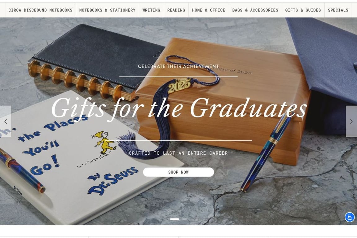 Levenger homepage
