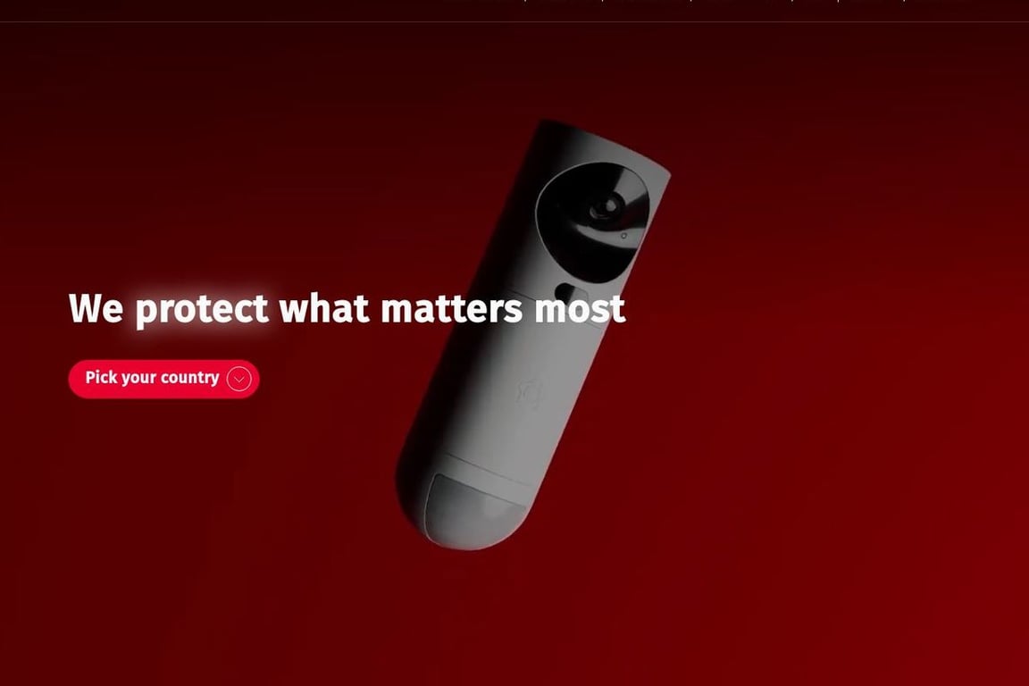 Verisure homepage