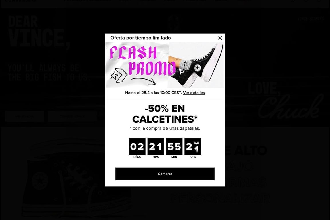 Converse ES homepage