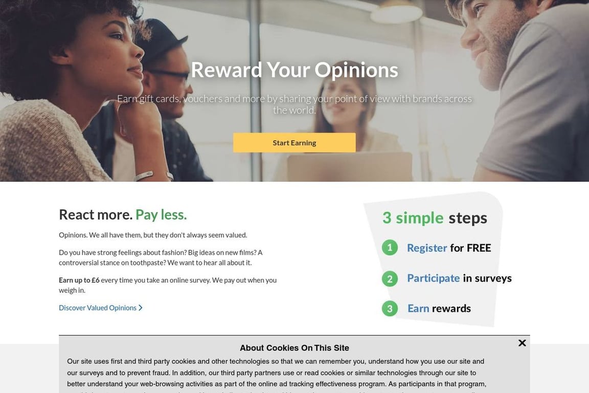 VCM_Research Now homepage