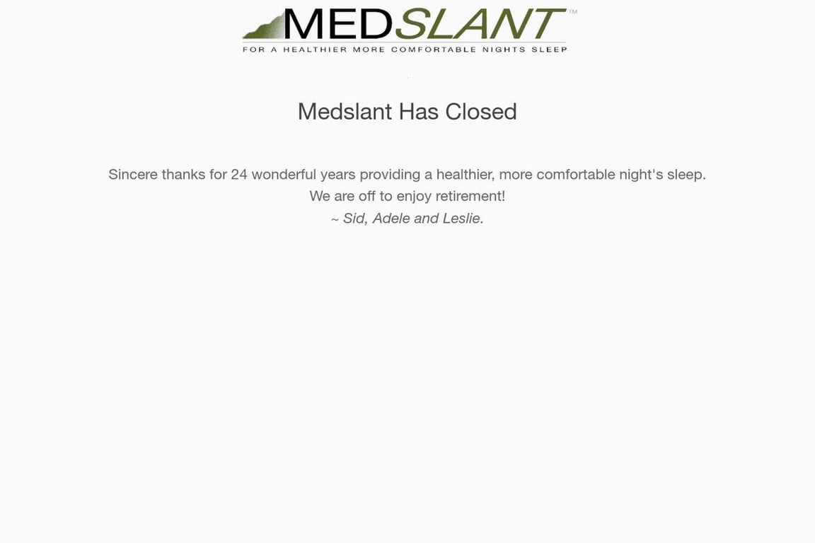 Medslant homepage