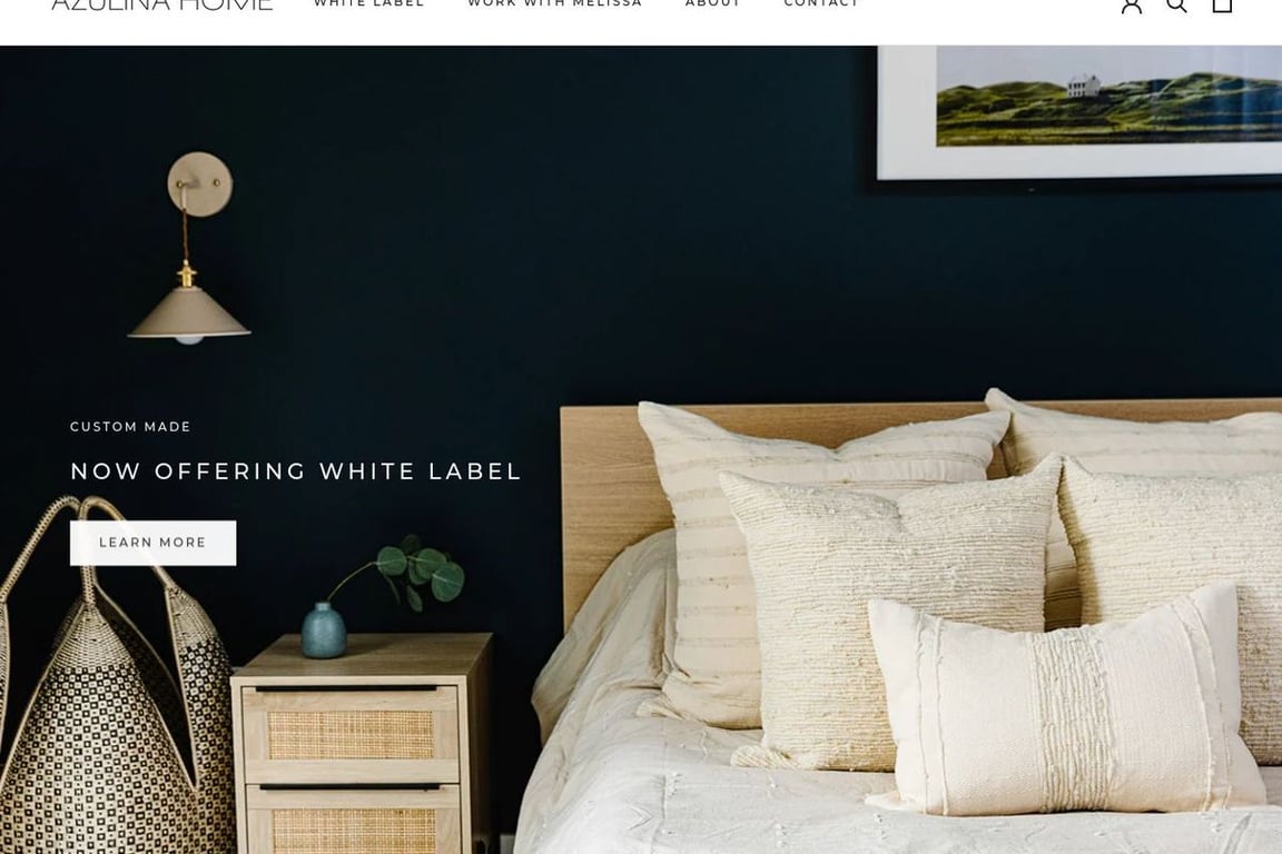 Azulina Home homepage
