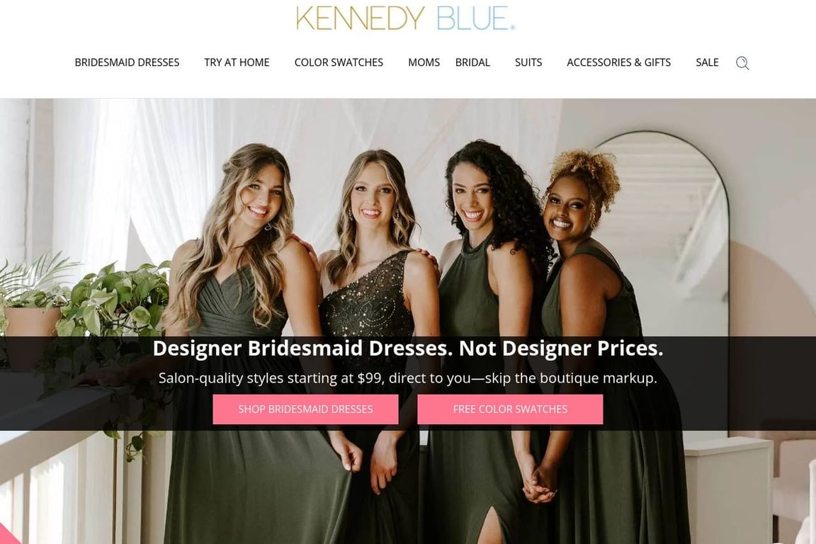 Kennedy Blue homepage