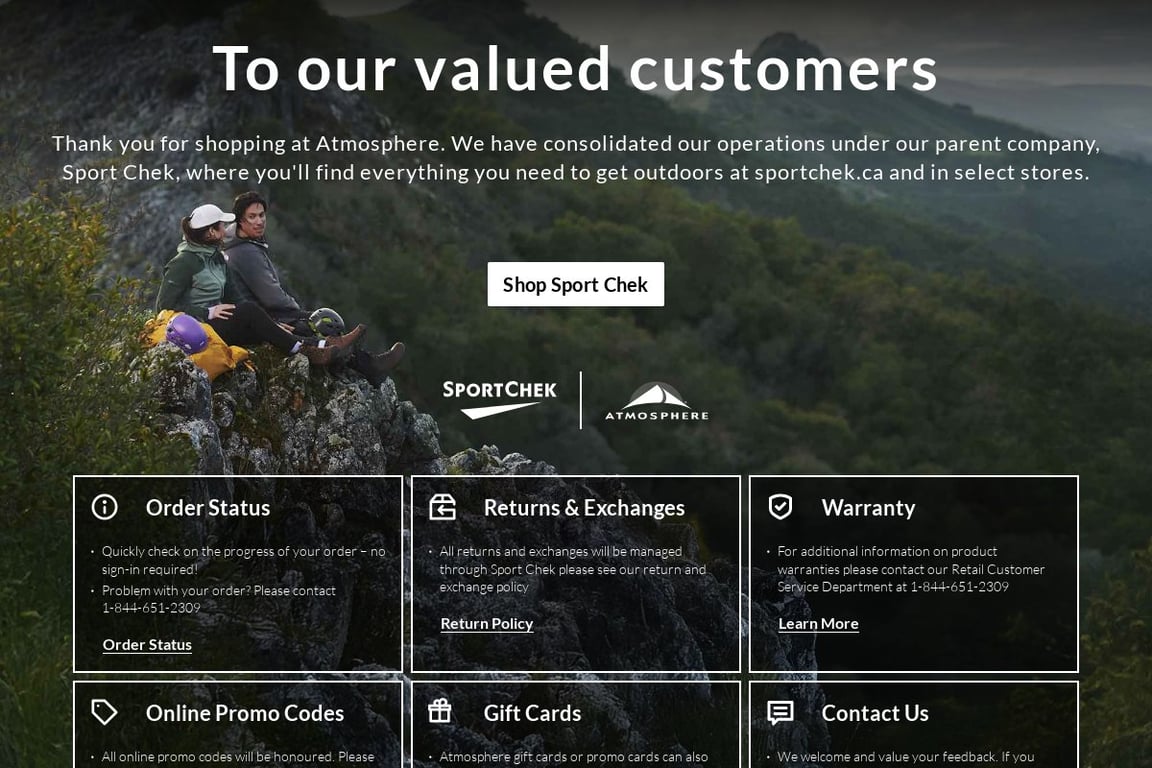 Atmosphere homepage