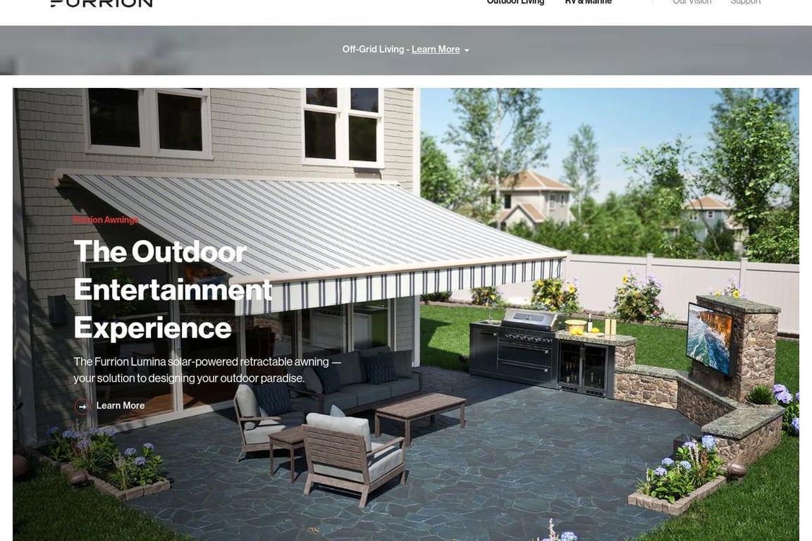 Furrion homepage