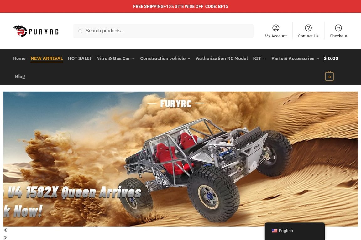FuryRC homepage