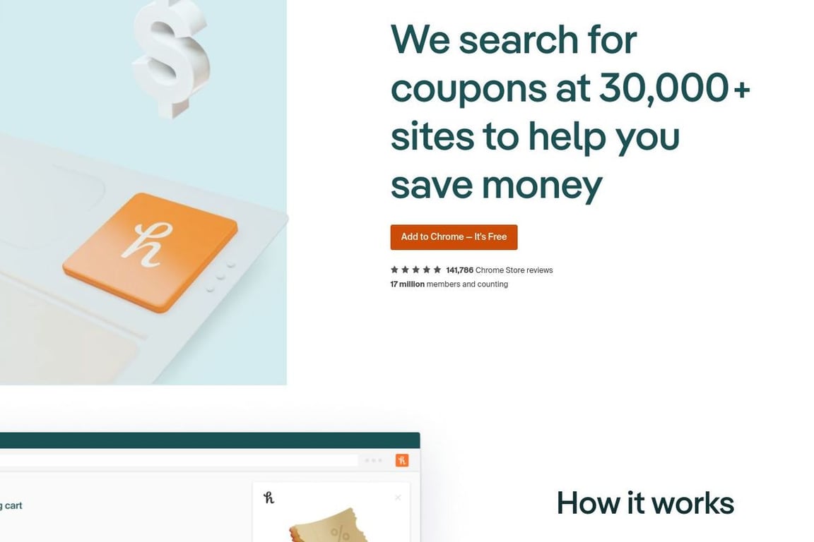 Honey homepage