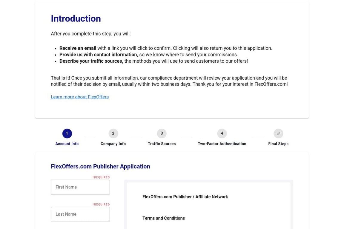 Cleverly affiliate program signup page