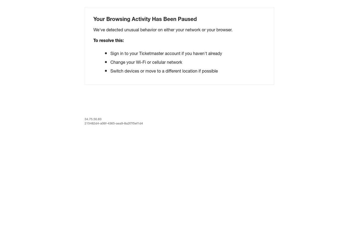 Ticketmaster AU affiliate program signup page