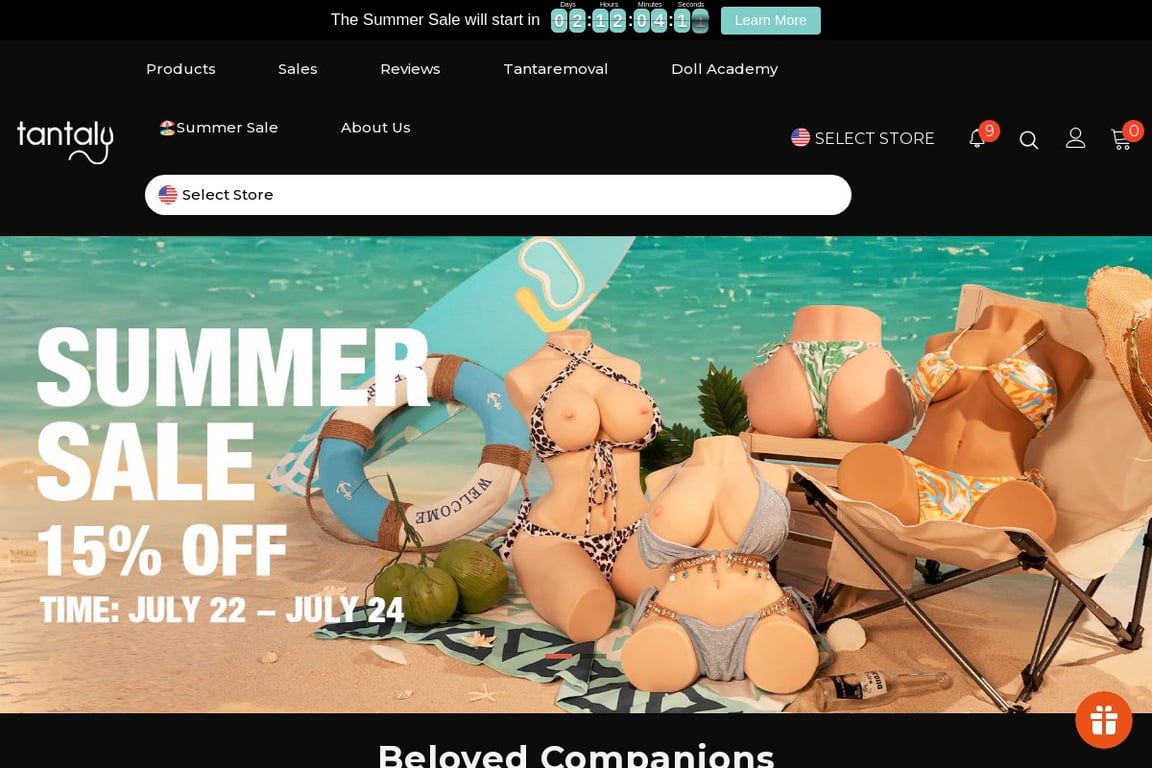 Tantaly (UK) homepage