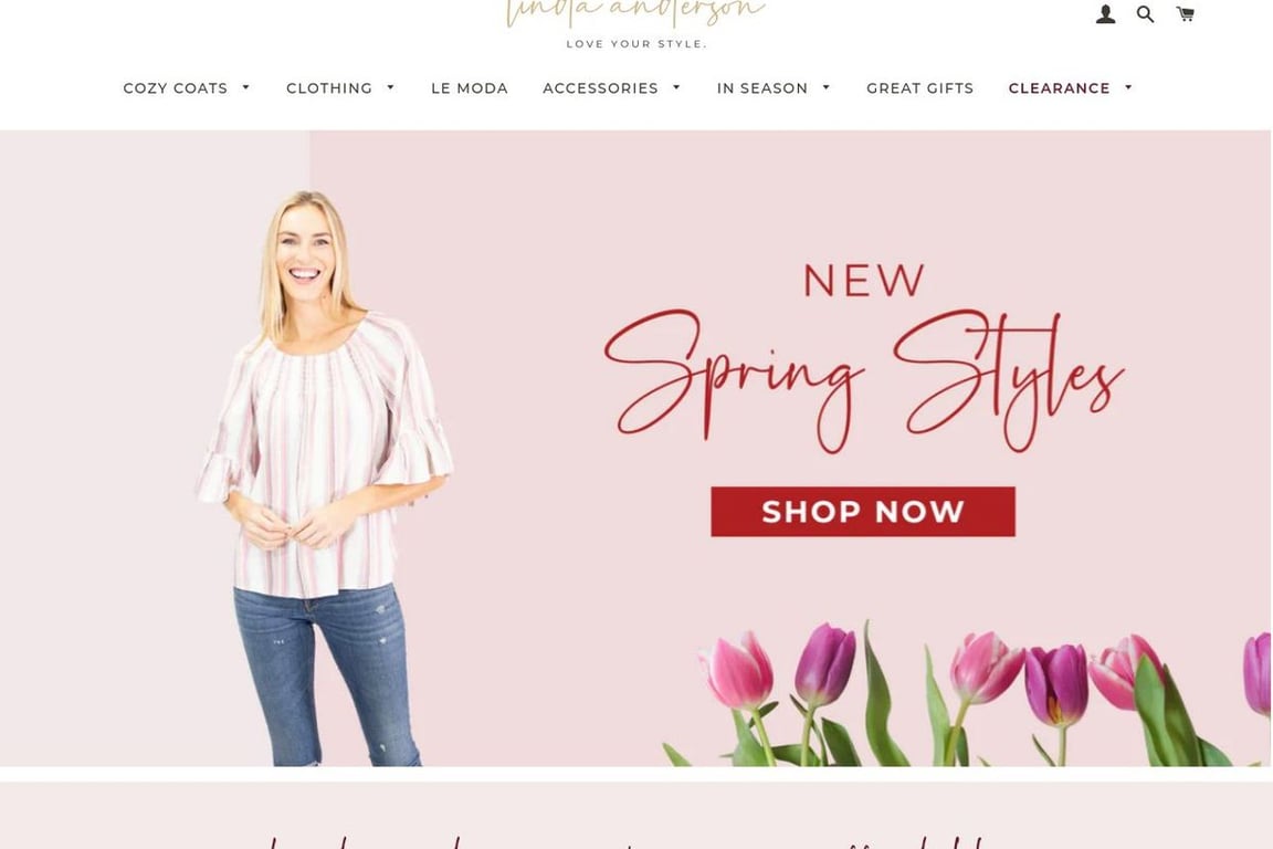 Linda Anderson homepage