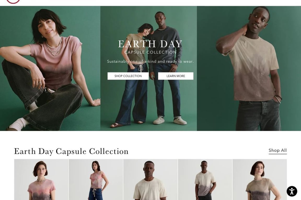 AG Jeans homepage