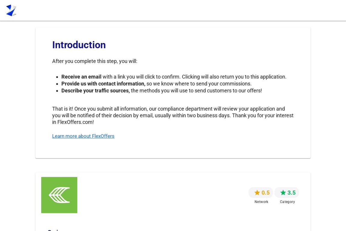 Cariuma affiliate program signup page