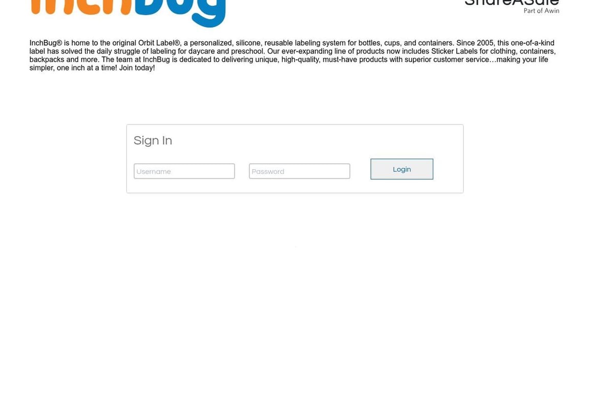 InchBug affiliate program signup page