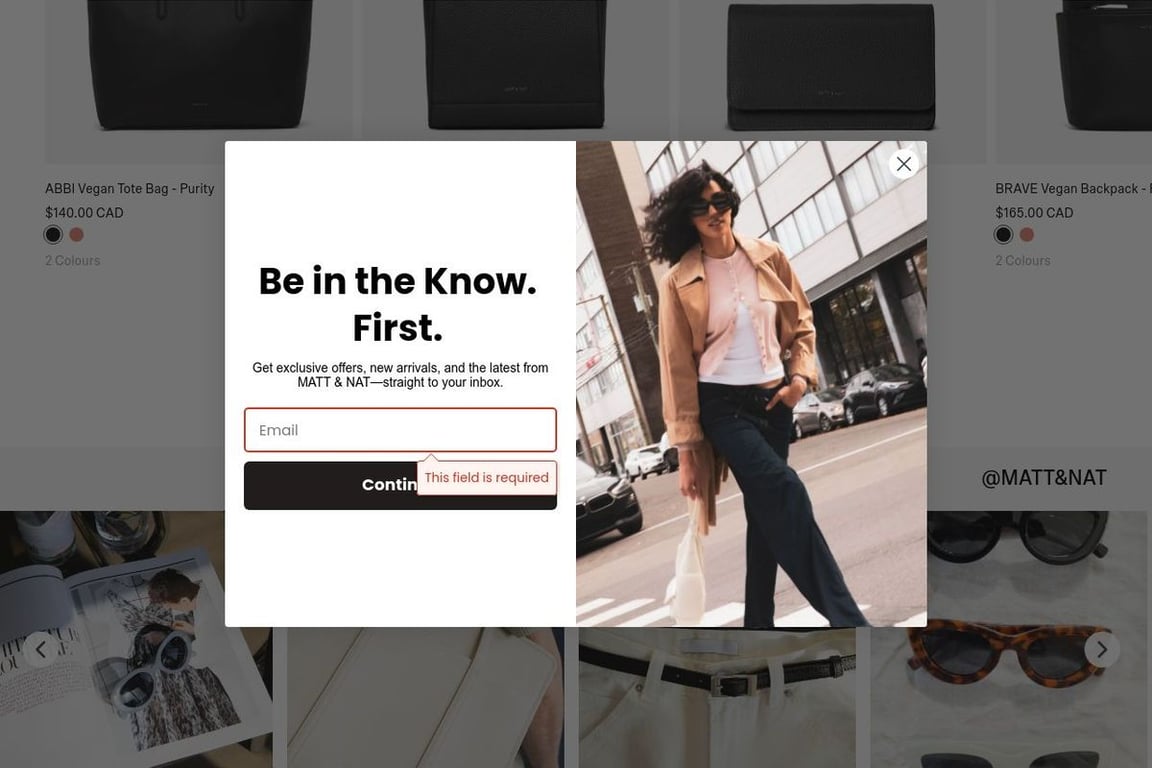 Matt & Nat homepage
