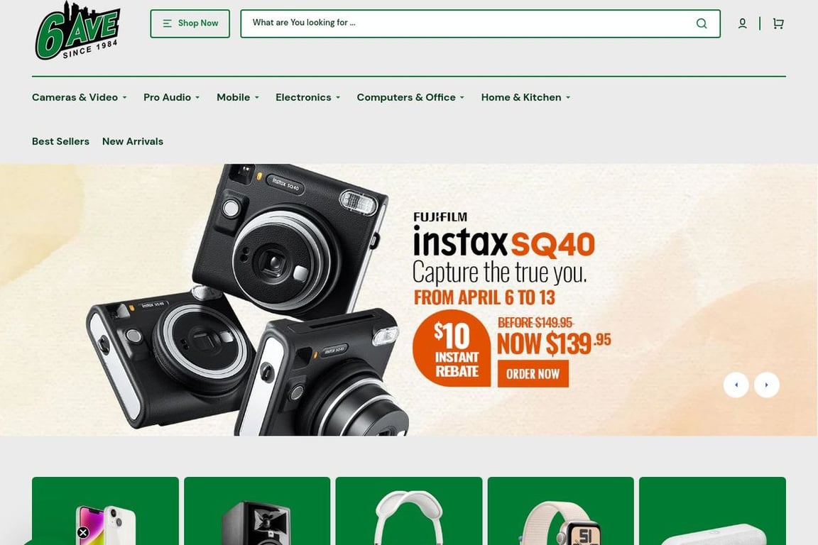 6Ave homepage