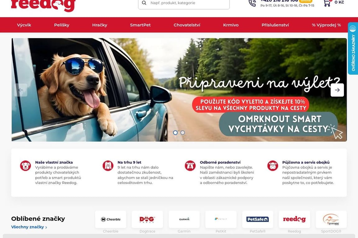 Reedog homepage