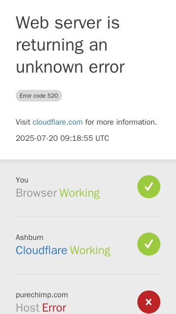 PureChimp homepage
