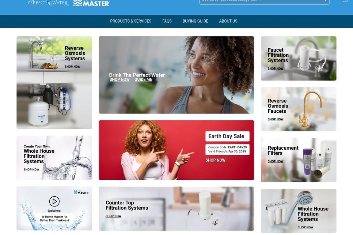 Perfect Water Technologies homepage