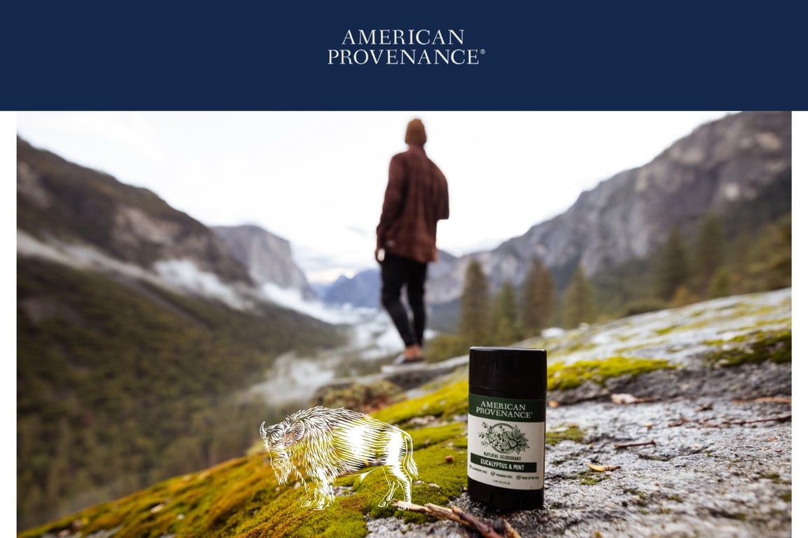 American Provenance homepage