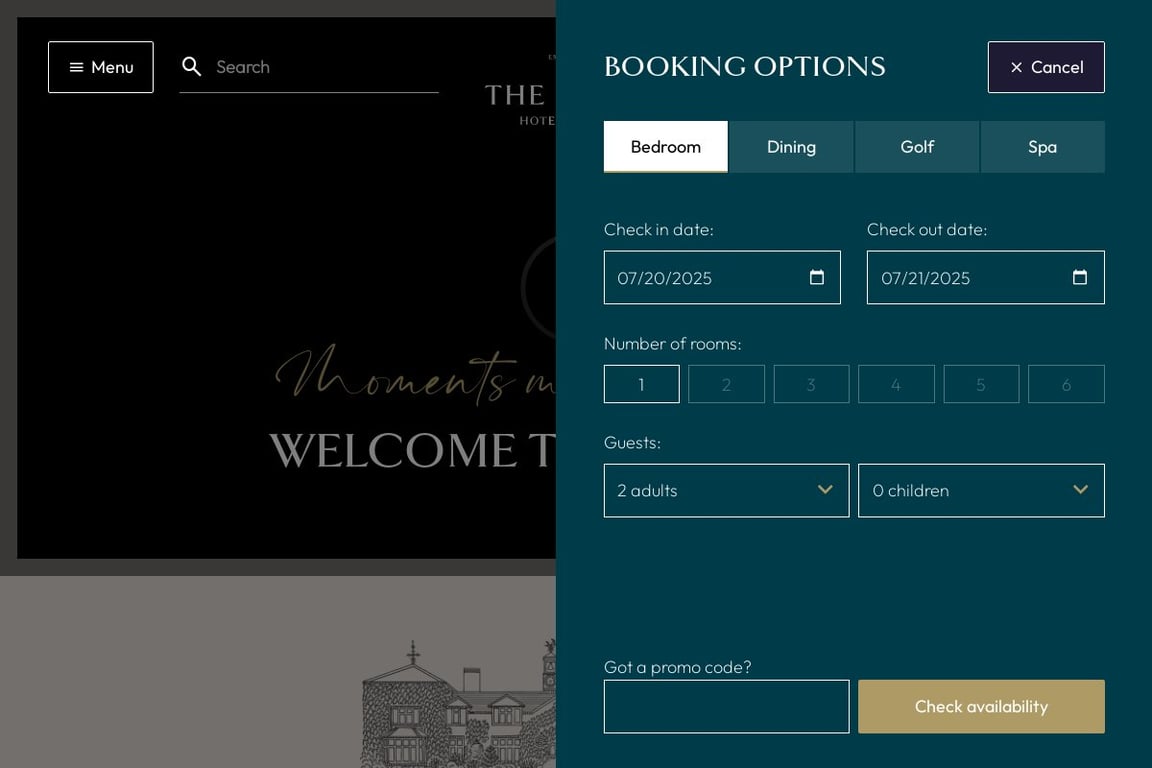 The Belfry homepage