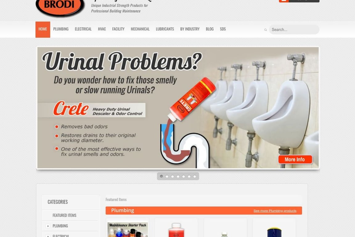 Brodi Specialty Products Ltd. homepage