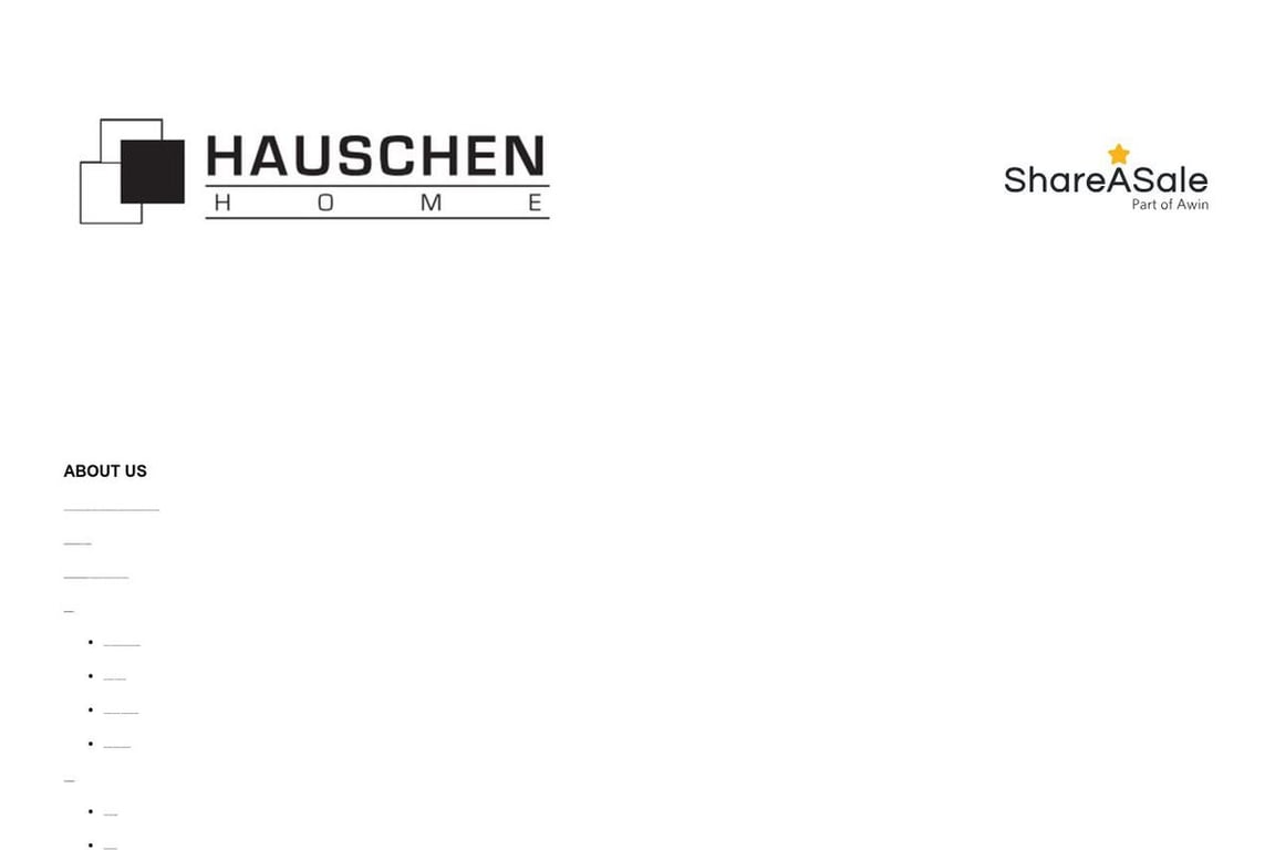 Hauschen Home affiliate program signup page