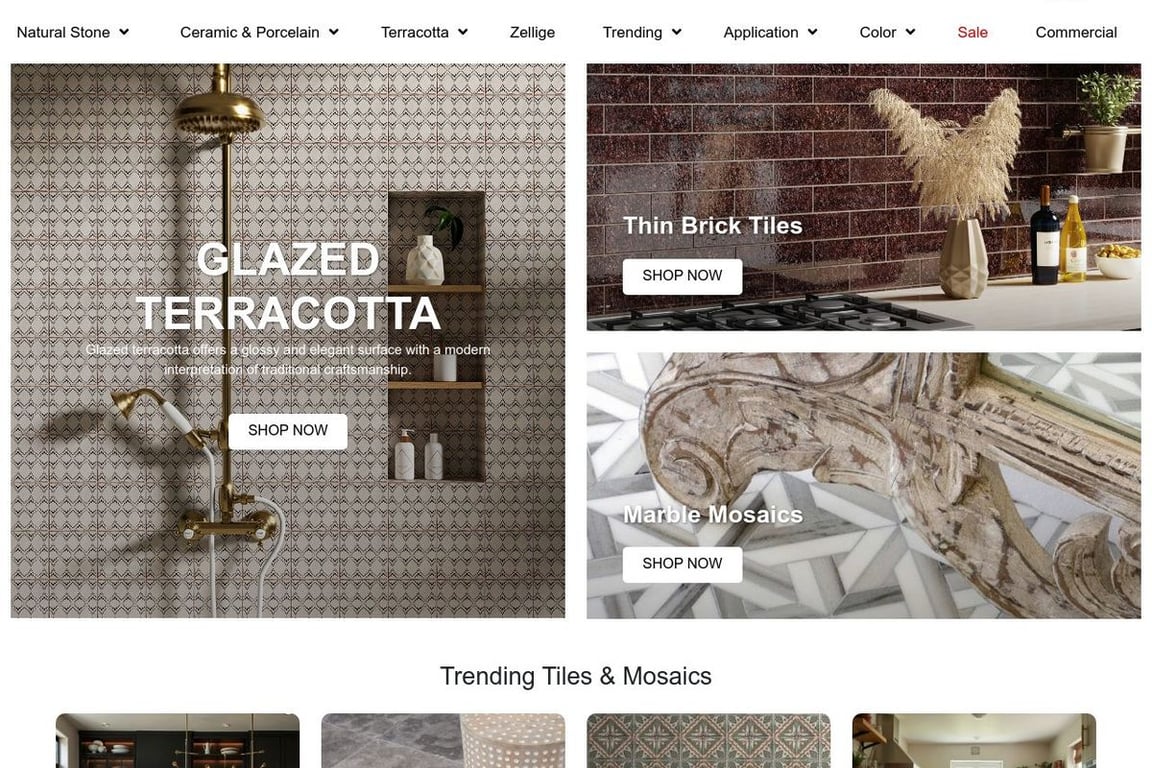 Country Floors homepage