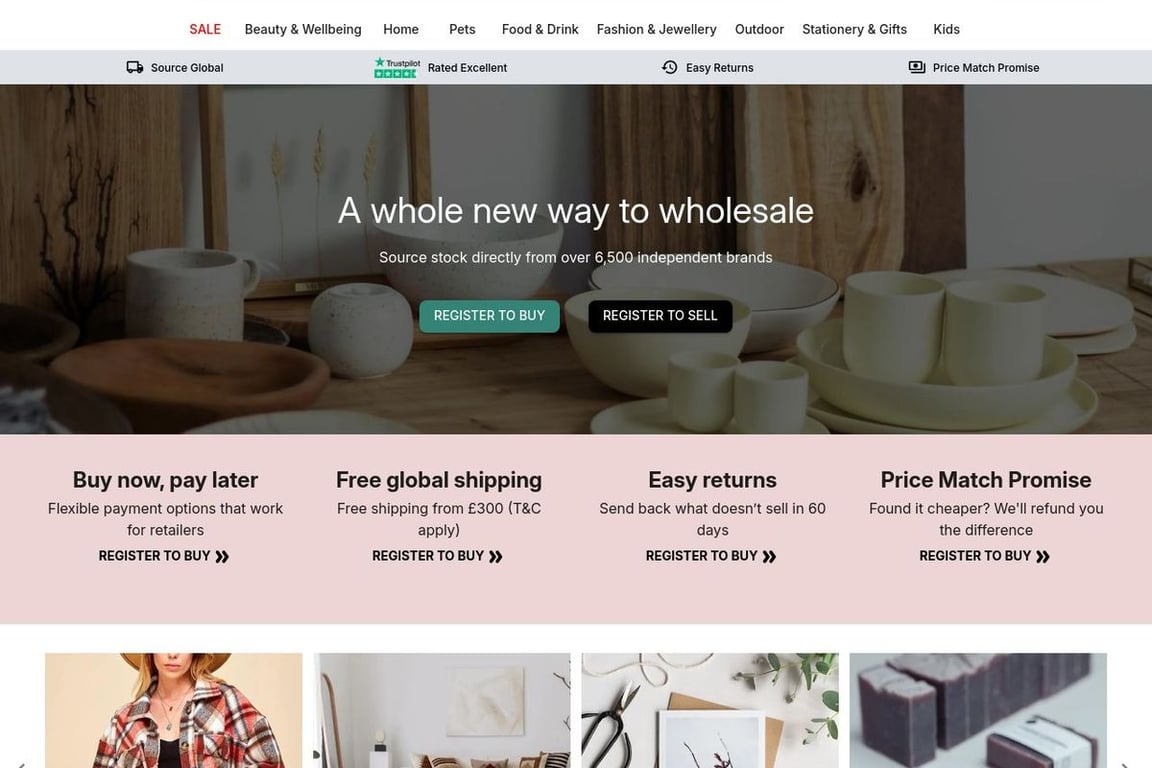 Creoate homepage