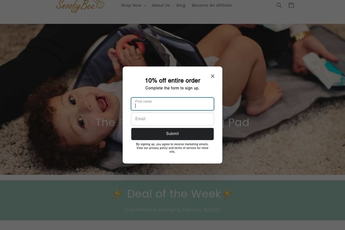 SnoofyBee homepage