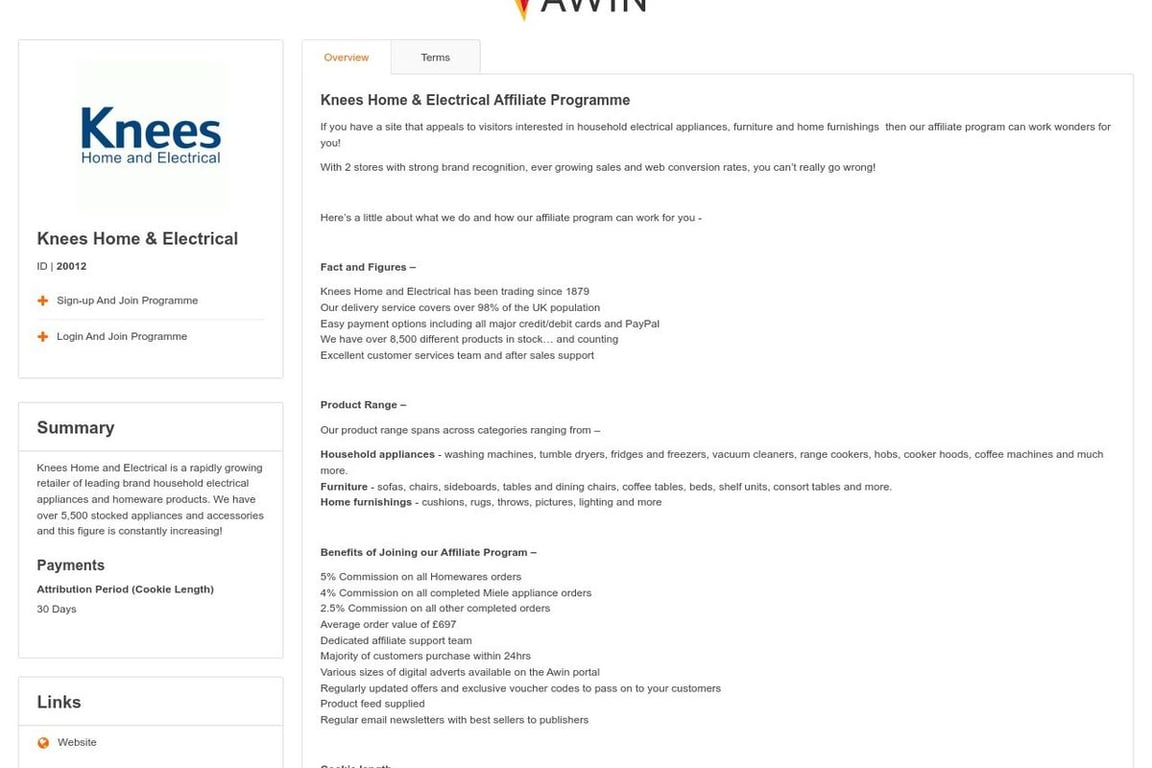 Knees Home & Electrical Affiliate Program Everything You Need to Know