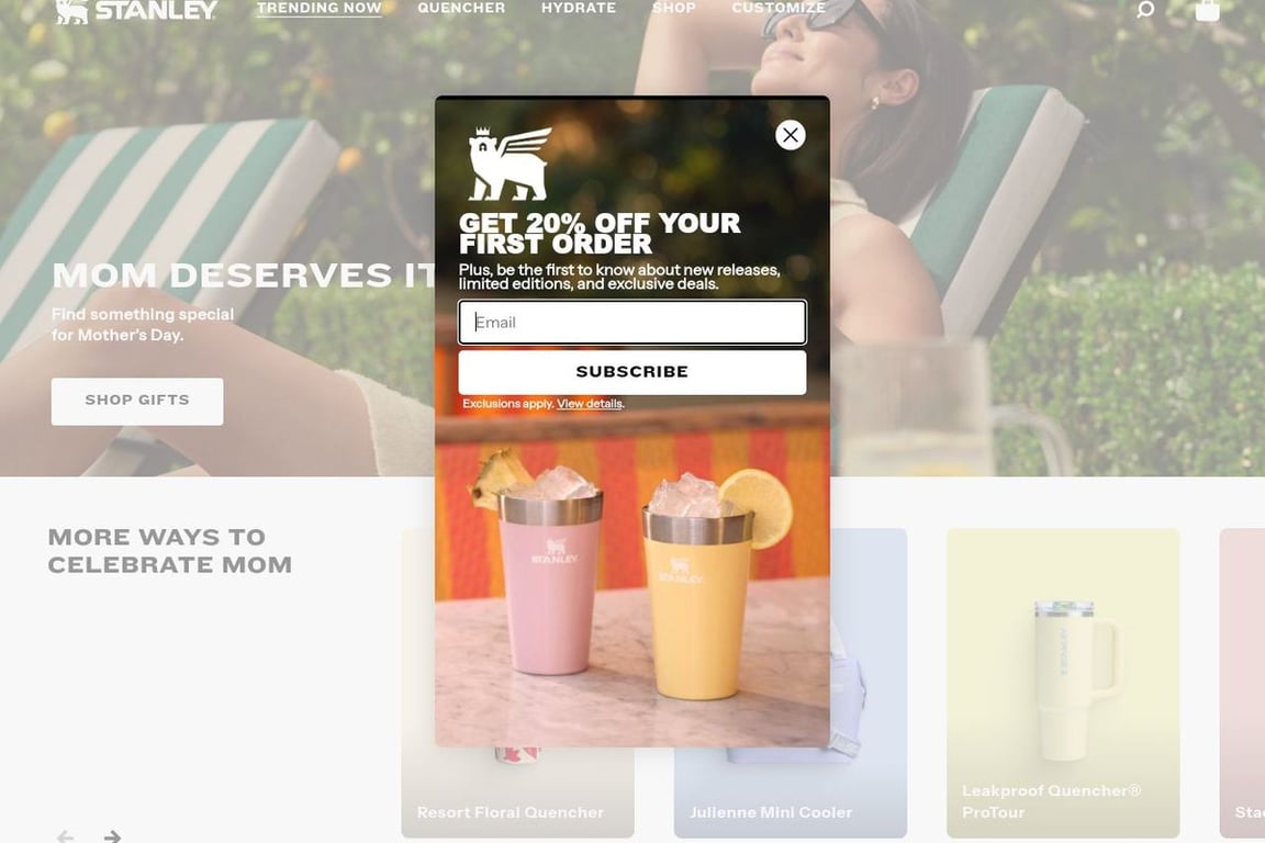 Stanley homepage