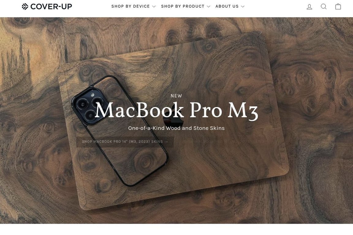 Cover-Up homepage