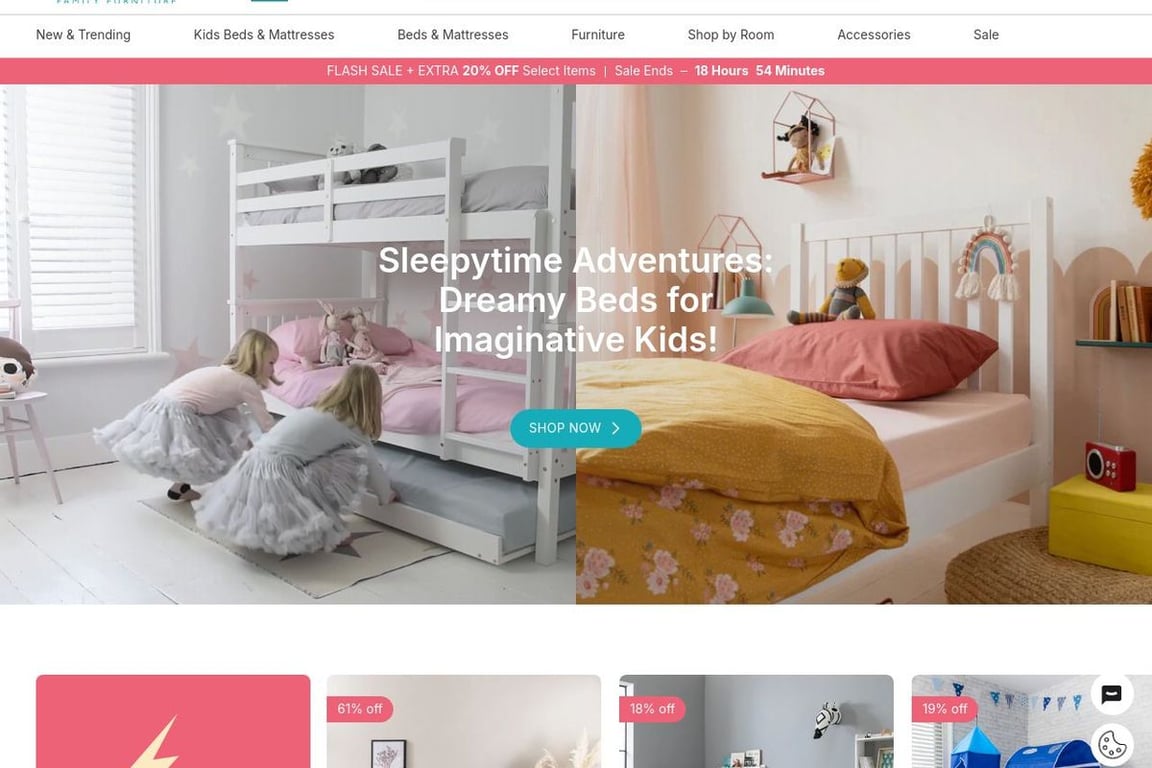 Noa And Nani affiliate program signup page