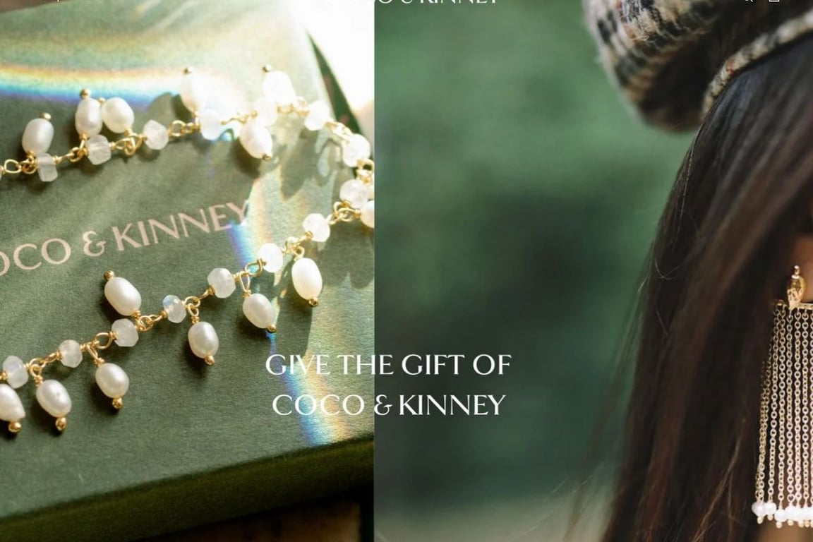 Coco and Kinney homepage