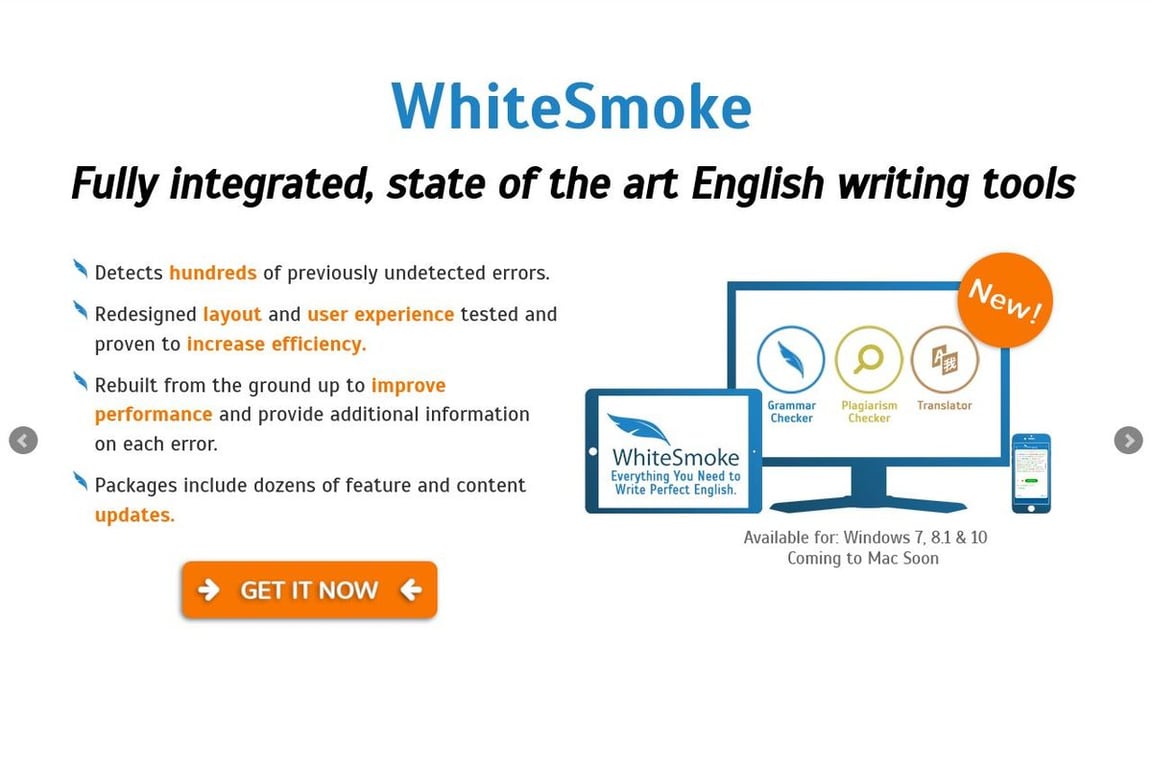 Whitesmoke Inc. homepage