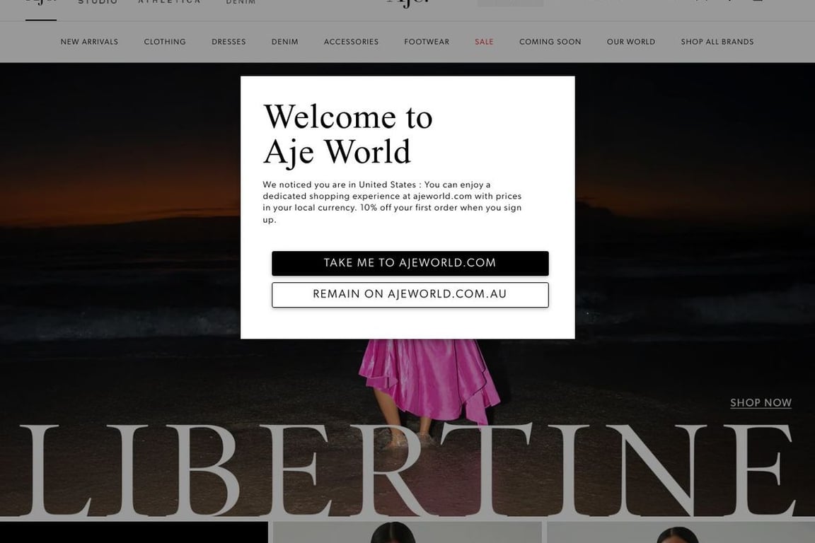 Aje. homepage