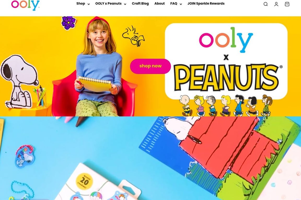 OOLY homepage