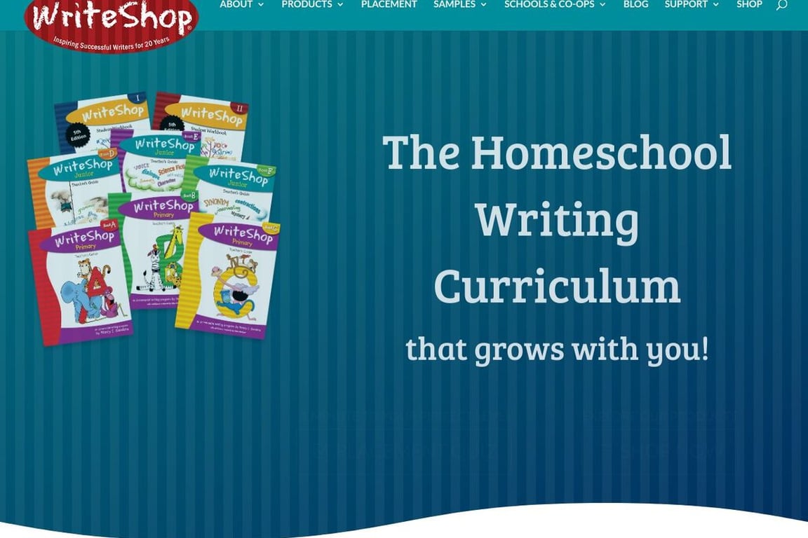 WriteShop homepage