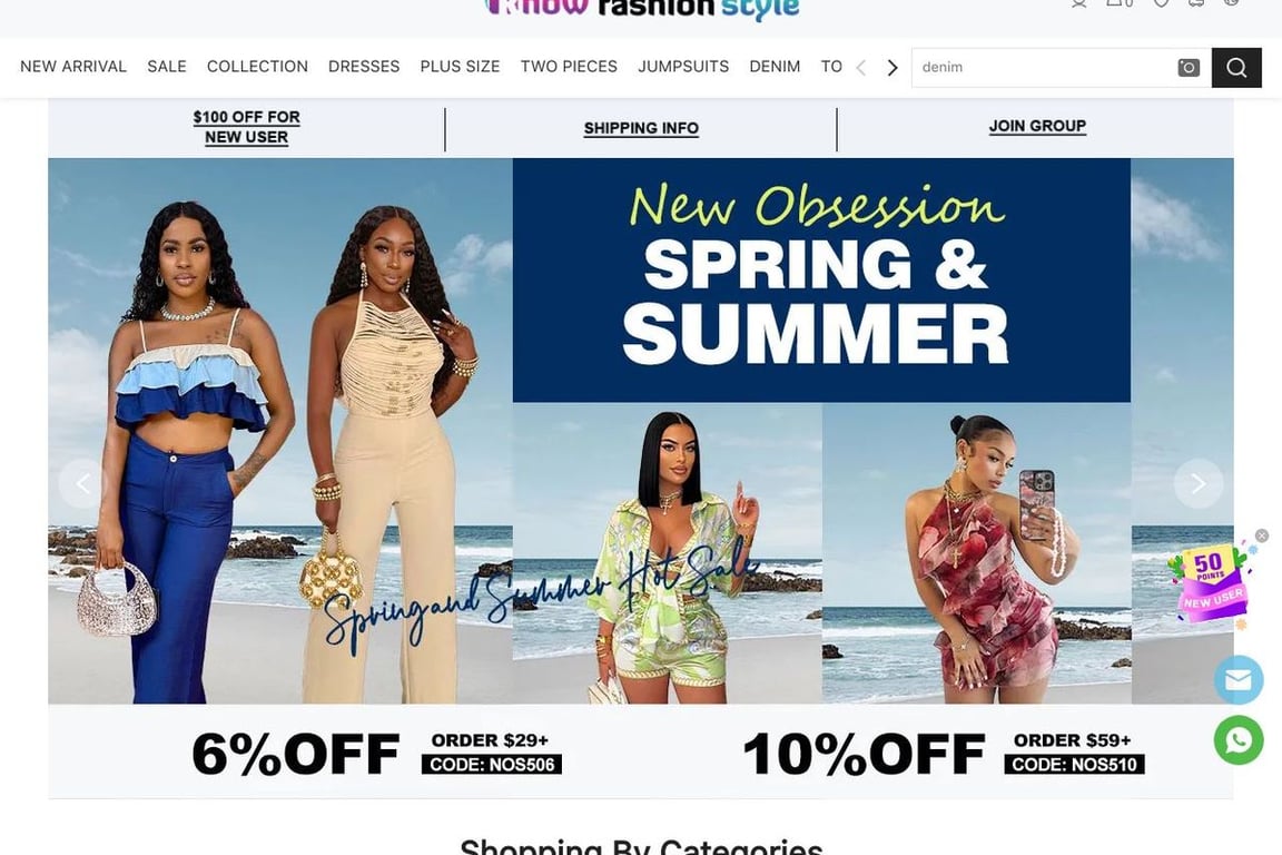 Knowfashionstyle homepage
