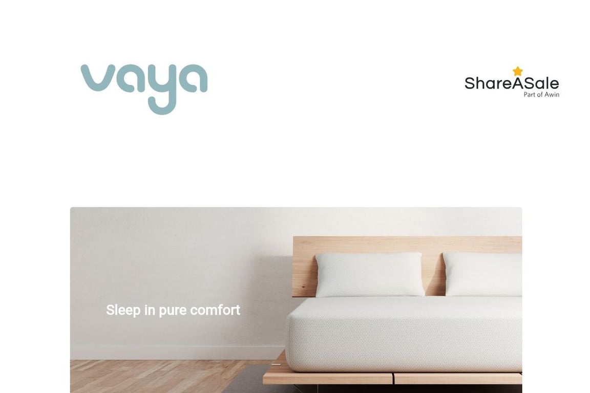 Vaya affiliate program signup page